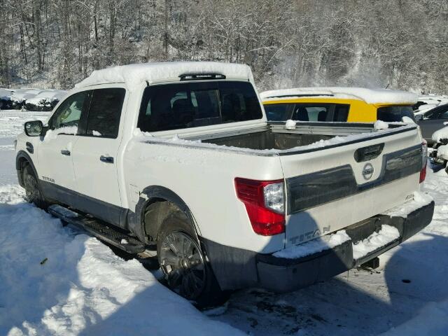 1N6AA1E50HN503552 - 2017 NISSAN TITAN SV WHITE photo 3