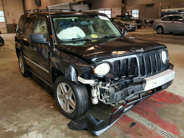 1J8FF48W88D514426 - 2008 JEEP PATRIOT LI BLACK photo 1