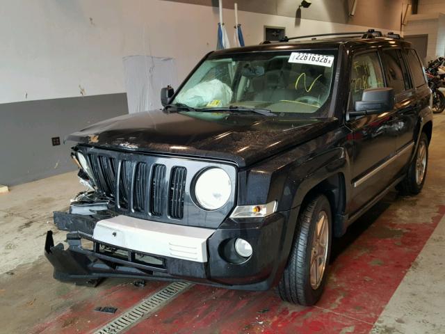 1J8FF48W88D514426 - 2008 JEEP PATRIOT LI BLACK photo 2