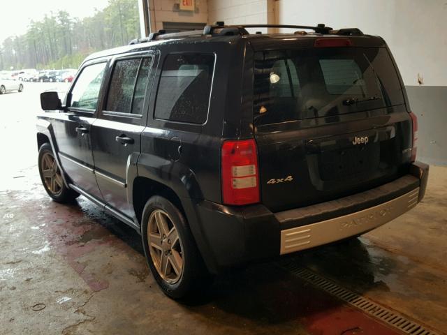 1J8FF48W88D514426 - 2008 JEEP PATRIOT LI BLACK photo 3