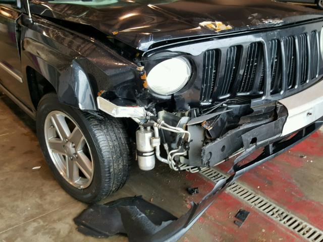 1J8FF48W88D514426 - 2008 JEEP PATRIOT LI BLACK photo 9