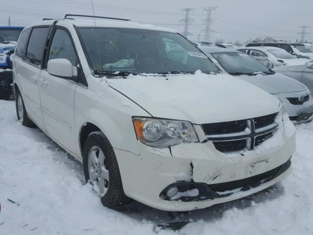 2D4RN5DG3BR790984 - 2011 DODGE GRAND CARA WHITE photo 1