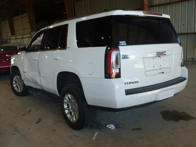 1GKS2BKC5GR159726 - 2016 GMC YUKON SLT WHITE photo 3