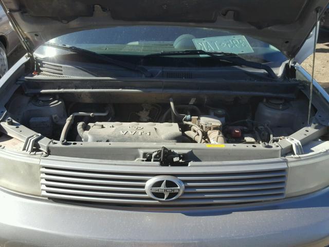 JTLKT324X54001548 - 2005 TOYOTA SCION XB 银色 照片 7