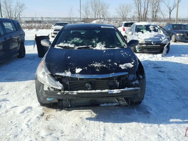 5NPEB4AC6CH335772 - 2012 HYUNDAI SONATA GLS BLUE photo 9