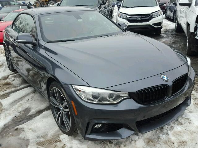 WBA4T9C52H5A14887 - 2017 BMW 440I GRAY photo 1