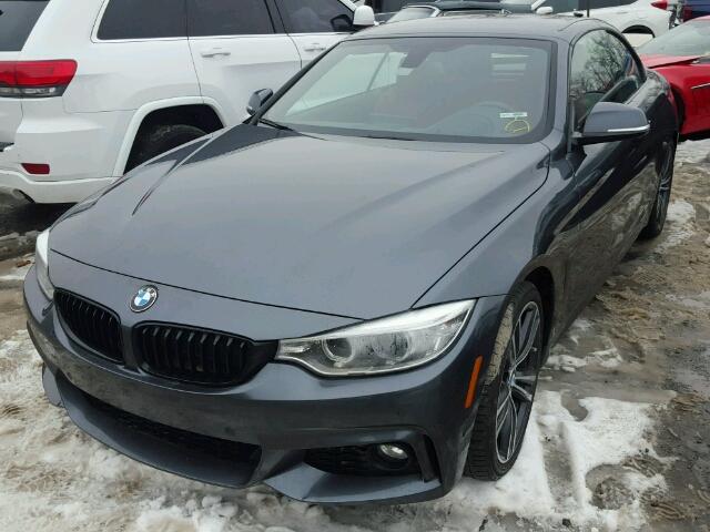 WBA4T9C52H5A14887 - 2017 BMW 440I GRAY photo 2