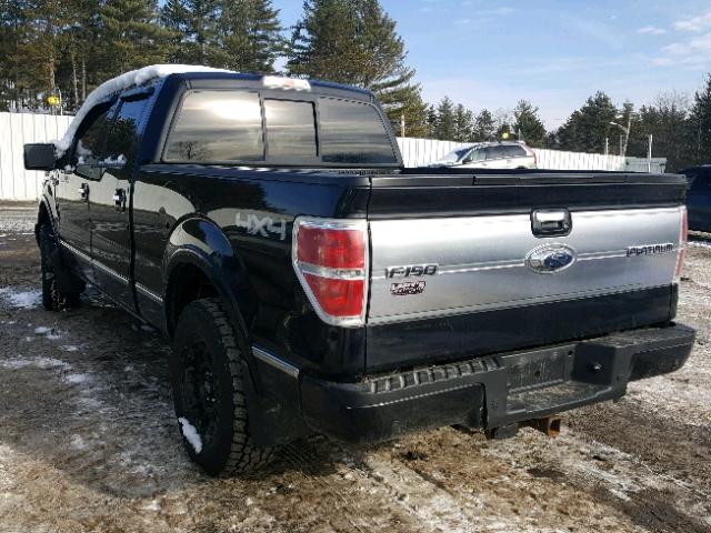 1FTPW14V29FB03648 - 2009 FORD F150 SUPER BLACK photo 3