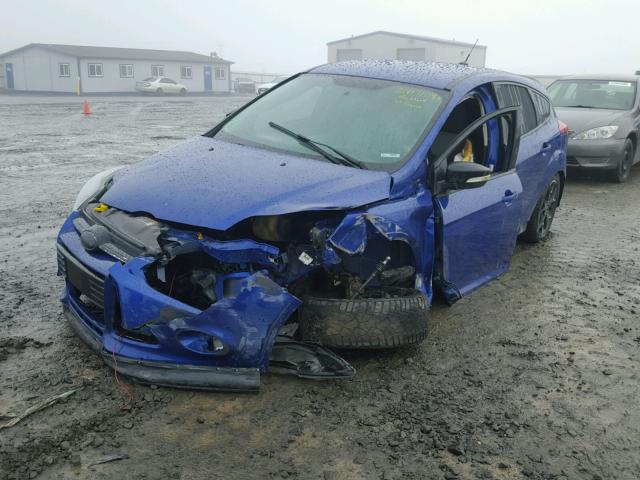 1FADP3K27DL228603 - 2013 FORD FOCUS SE BLUE photo 2