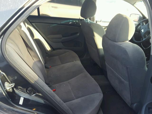 1HGCM56354A027020 - 2004 HONDA ACCORD LX GRAY photo 6