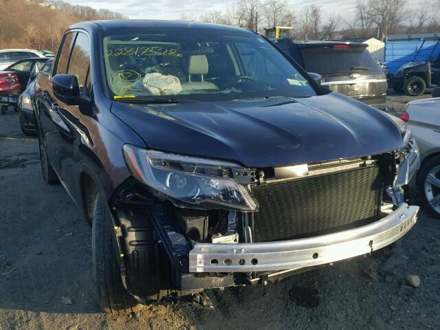 5FPYK3F50HB008444 - 2017 HONDA RIDGELINE BLUE photo 1