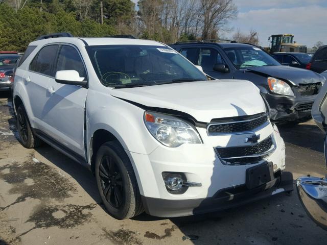 2GNALPEC2B1249258 - 2011 CHEVROLET EQUINOX LT WHITE photo 1