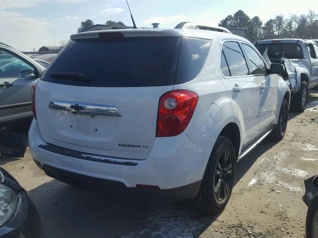 2GNALPEC2B1249258 - 2011 CHEVROLET EQUINOX LT WHITE photo 4