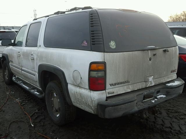 1GKFK16Z24J132973 - 2004 GMC YUKON XL K WHITE photo 3