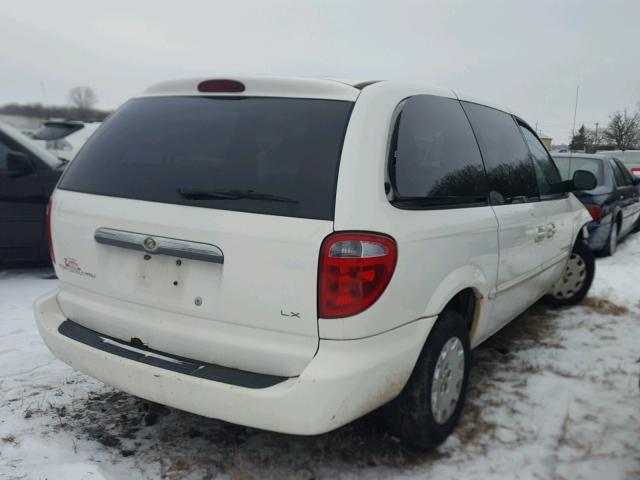 2C4GP44361R414073 - 2001 CHRYSLER TOWN & COU WHITE photo 4