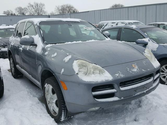 WP1AA29P85LA21308 - 2005 PORSCHE CAYENNE GRAY photo 1