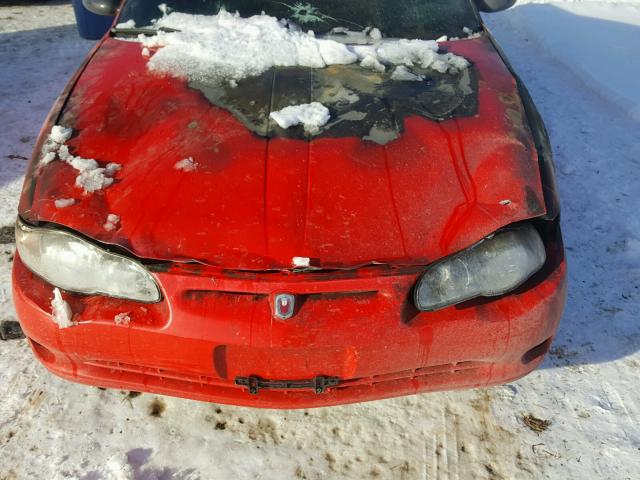 2G1WX12K7Y9242269 - 2000 CHEVROLET MONTE CARL RED photo 7