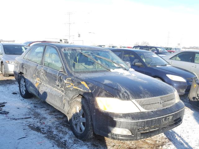 4T1BF28B3YU027766 - 2000 TOYOTA AVALON XL BLACK photo 1