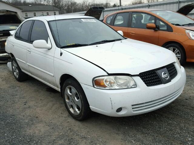 3N1CB51D16L599107 - 2006 NISSAN SENTRA 1.8 WHITE photo 1