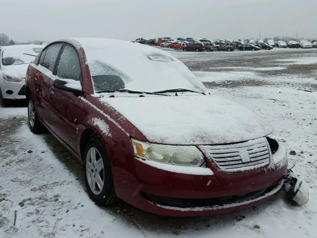 1G8AJ55F06Z193504 - 2006 SATURN ION LEVEL MAROON photo 1