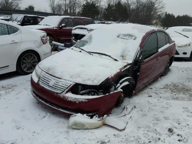 1G8AJ55F06Z193504 - 2006 SATURN ION LEVEL MAROON photo 2