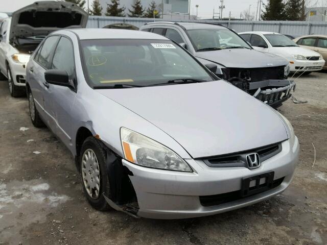 1HGCM56144A801966 - 2004 HONDA ACCORD DX SILVER photo 1