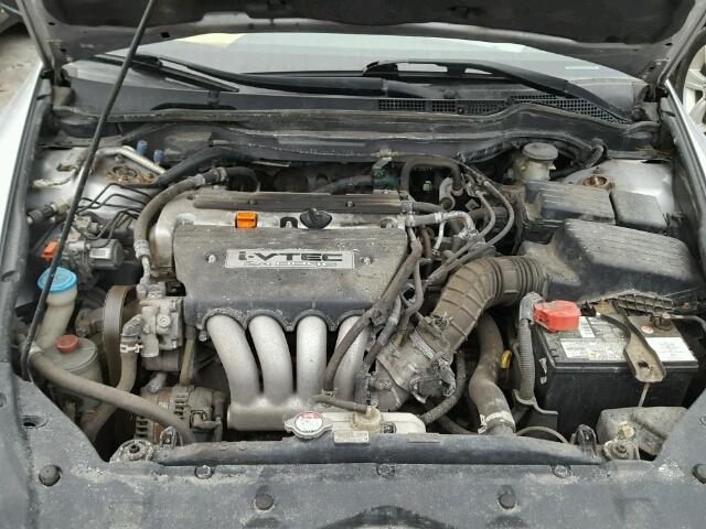 1HGCM56144A801966 - 2004 HONDA ACCORD DX SILVER photo 7