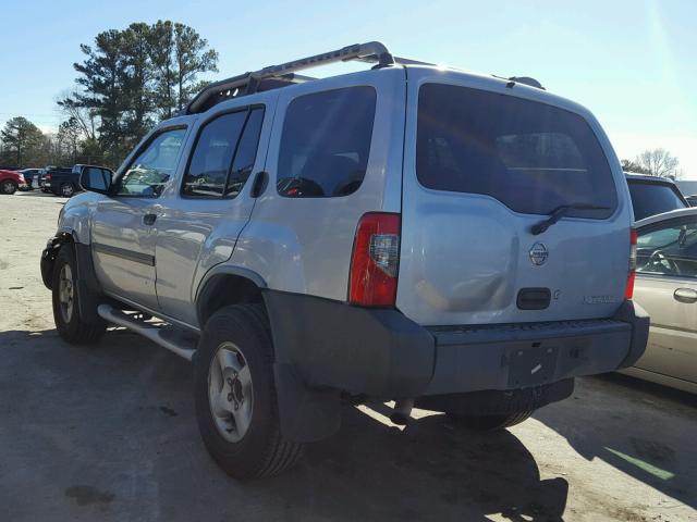 5N1ED28T13C646327 - 2003 NISSAN XTERRA XE SILVER photo 3