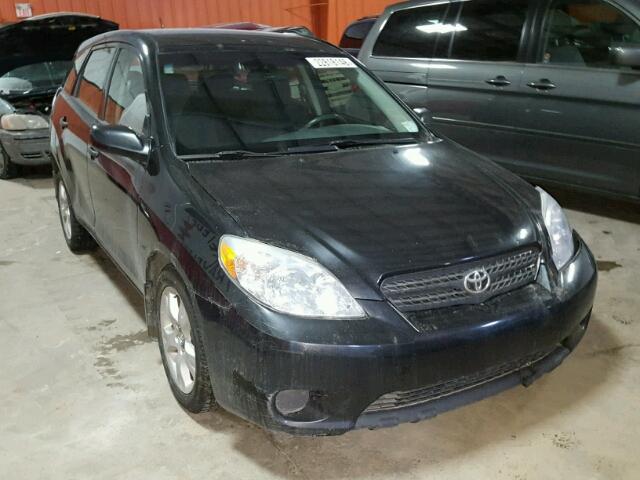 2T1KR32E87C637582 - 2007 TOYOTA MATRIX BLACK photo 1