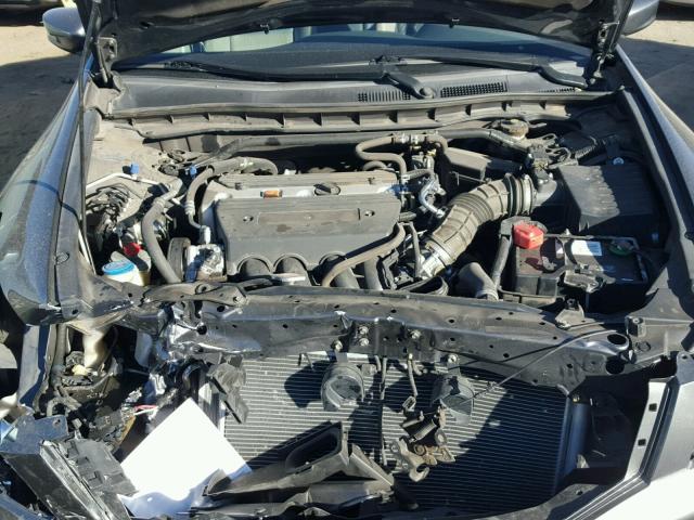 1HGCP26839A037506 - 2009 HONDA ACCORD EXL GRAY photo 7