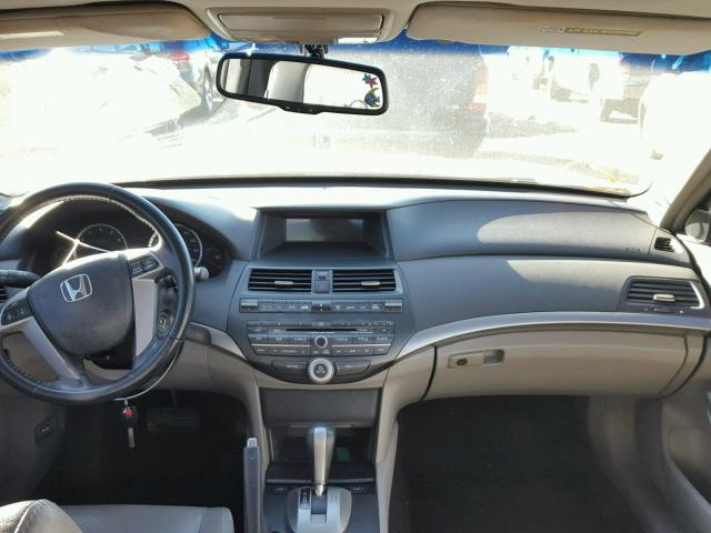 1HGCP26839A037506 - 2009 HONDA ACCORD EXL GRAY photo 9