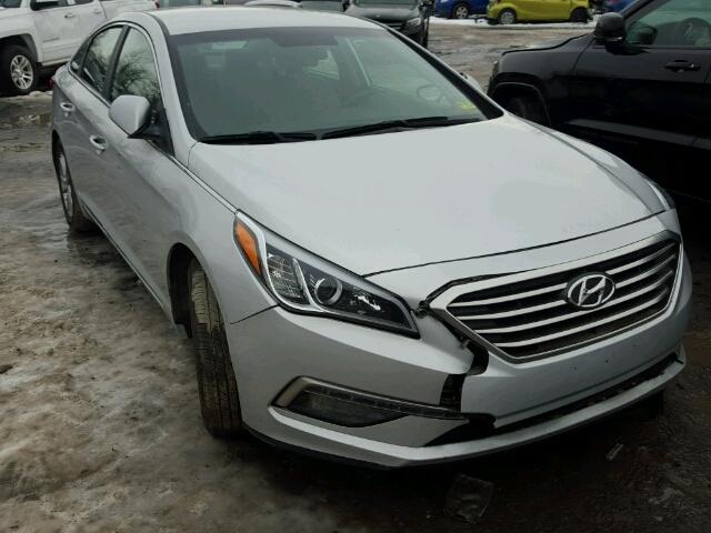 5NPE24AF2FH160497 - 2015 HYUNDAI SONATA SE SILVER photo 1