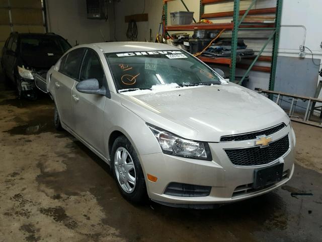 1G1PA5SH5E7438807 - 2014 CHEVROLET CRUZE LS TAN photo 1