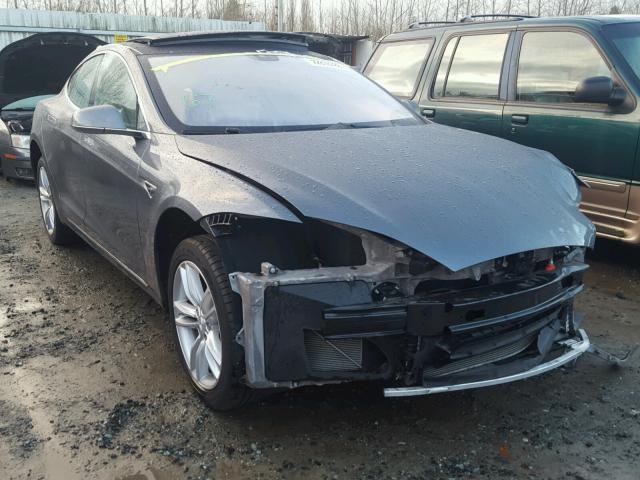 5YJSA1CG7DFP04689 - 2013 TESLA MODEL S Գրաֆիտ լուսանկար 1