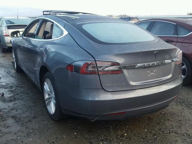 5YJSA1CG7DFP04689 - 2013 TESLA MODEL S Գրաֆիտ լուսանկար 3