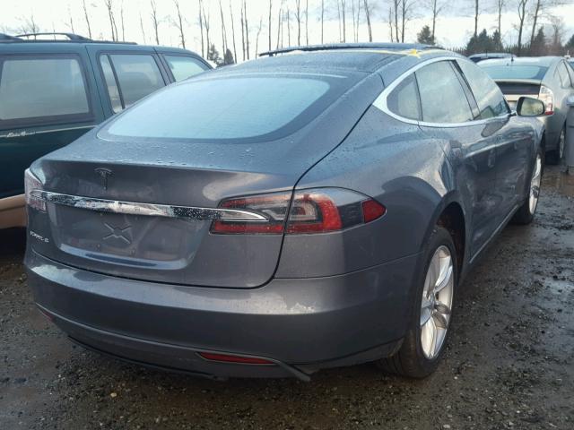 5YJSA1CG7DFP04689 - 2013 TESLA MODEL S Գրաֆիտ լուսանկար 4