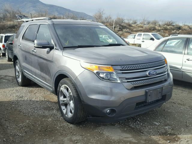 1FMHK8F8XBGA51908 - 2011 FORD EXPLORER L GRAY photo 1