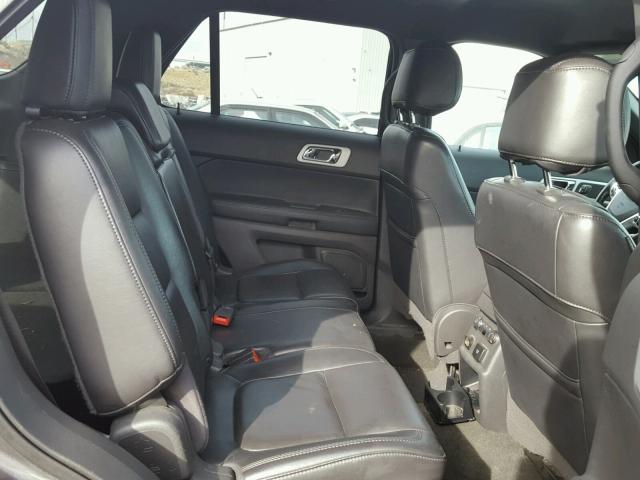 1FMHK8F8XBGA51908 - 2011 FORD EXPLORER L GRAY photo 6