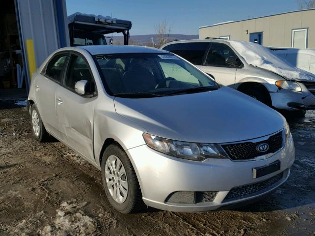 KNAFU4A24C5609991 - 2012 KIA FORTE EX SILVER photo 1