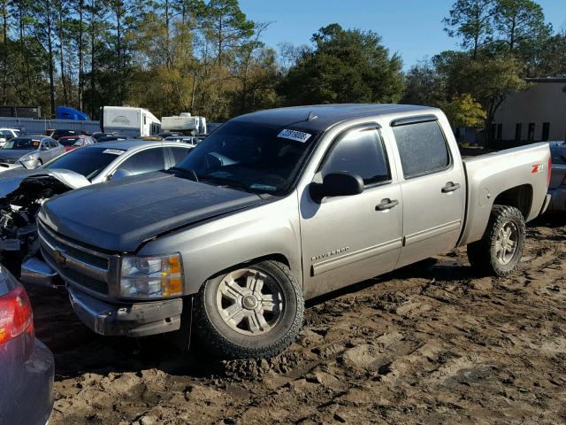 3GCPKSE76CG239031 - 2012 CHEVROLET SILVERADO GRAY photo 2