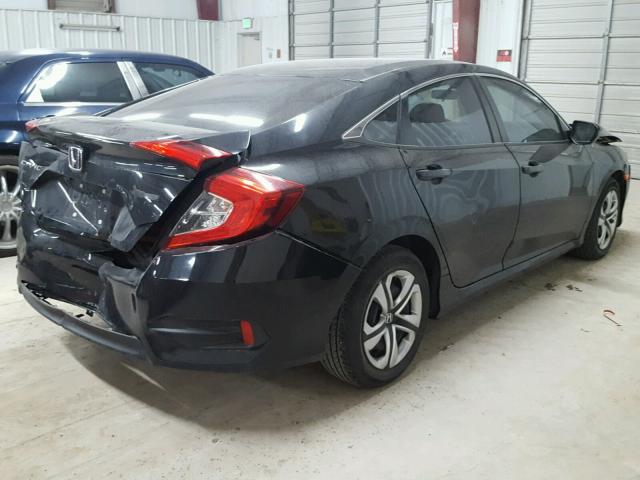 19XFC2F54GE007051 - 2016 HONDA CIVIC LX BLACK photo 4