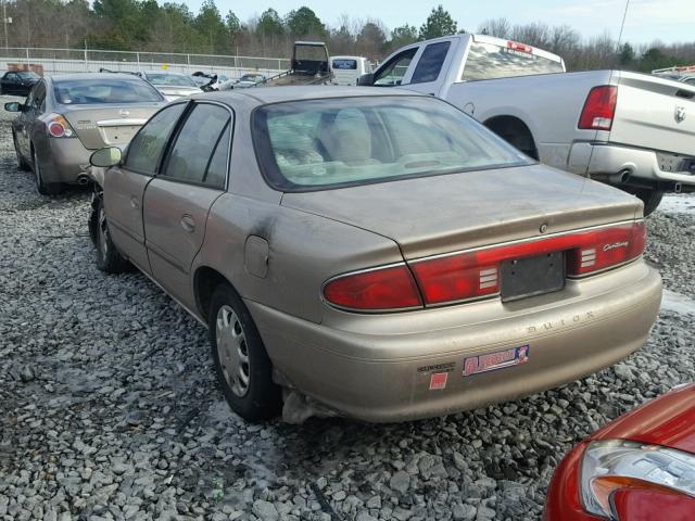 2G4WS52J731289227 - 2003 BUICK CENTURY CU BEIGE photo 3