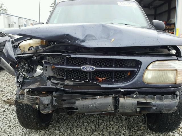 1FMZU63P0YUB29492 - 2000 FORD EXPLORER X BLUE photo 9