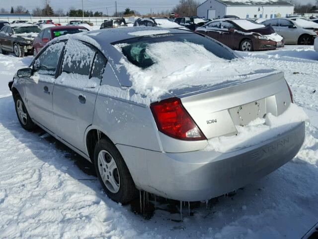 1G8AG52F85Z174538 - 2005 SATURN ION LEVEL GRAY photo 3