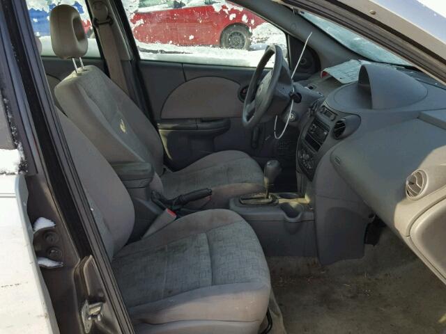 1G8AG52F85Z174538 - 2005 SATURN ION LEVEL GRAY photo 5
