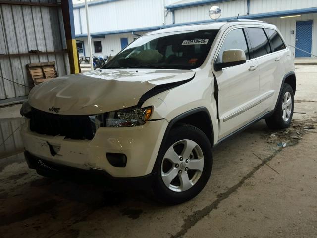 1J4RS4GG7BC706986 - 2011 JEEP GRAND CHER WHITE photo 2