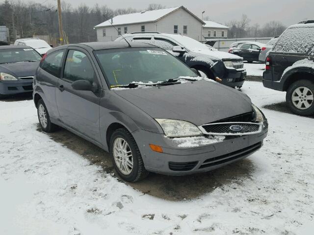 1FAHP31N17W263752 - 2007 FORD FOCUS ZX3 CHARCOAL photo 1