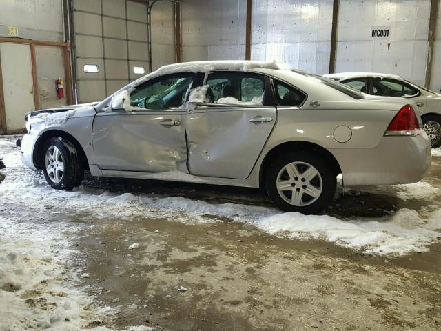 2G1WB57K891280432 - 2009 CHEVROLET IMPALA LS SILVER photo 10