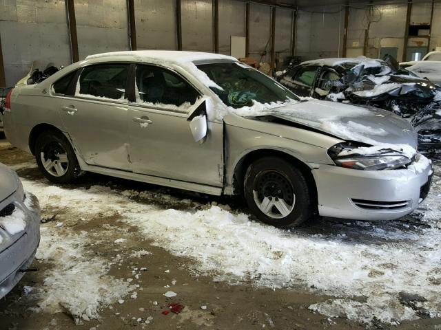 2G1WB57K891280432 - 2009 CHEVROLET IMPALA LS SILVER photo 9