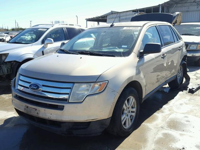 2FMDK36C47BB65438 - 2007 FORD EDGE SE GOLD photo 2